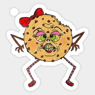 Zombie Cookie Sticker